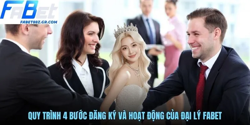 Quy trình 4 bước đăng ký và hoạt động của đại lý FABET